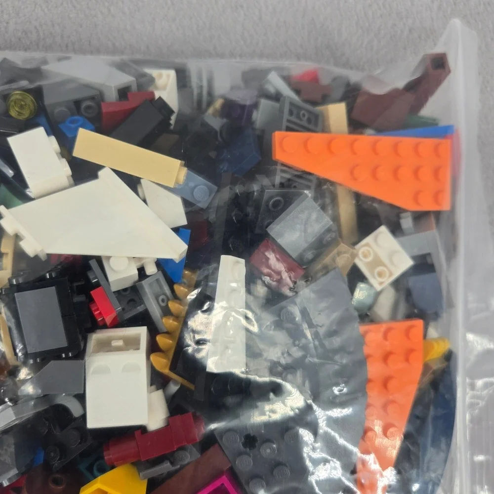 LEGO 2lb 2oz Bulk Mixed Bricks Plates Specialty Pieces Multicolor Creative Lot